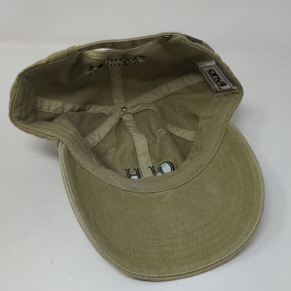 QLH QL Hampton Assoc Consulting Engineers Slideback Hat Greenish-Tan One Size - Picture 6 of 7